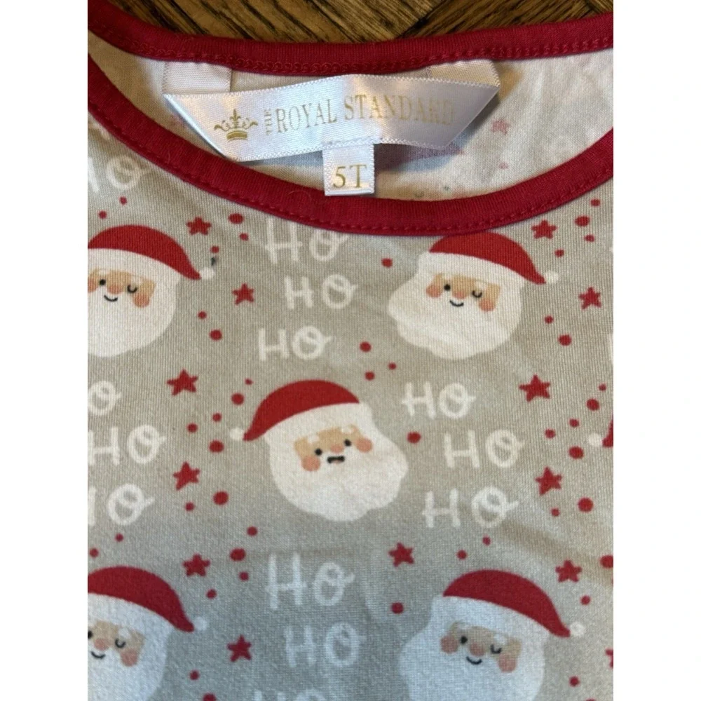 Royal Standard Boys Size 5T Super‎ Soft Christmas Santa Pajamas